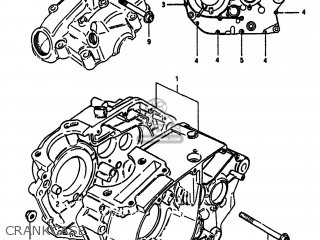 CRANKCASE - SP100 1983 (D) USA (E03)