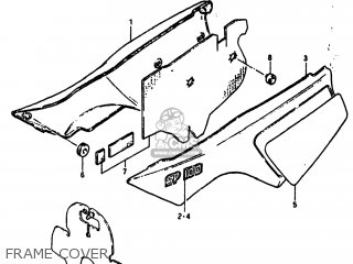 FRAME COVER - SP100 1983 (D) USA (E03)