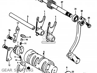 GEAR SHIFTING - SP100 1983 (D) USA (E03)