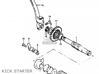 KICK STARTER - SP100 1983 (D) USA (E03)