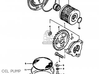 OIL PUMP - SP100 1983 (D) USA (E03)
