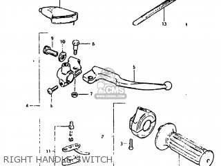 RIGHT HANDLE SWITCH - SP100 1983 (D) USA (E03)