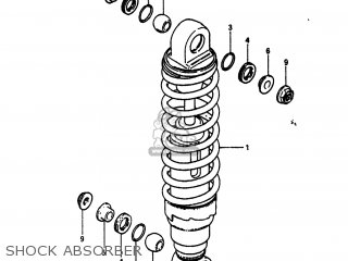 SHOCK ABSORBER - SP100 1983 (D) USA (E03)