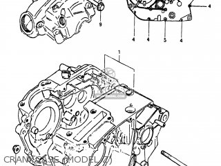 CRANKCASE (MODEL Z) - SP125 1982 (Z) USA (E03)