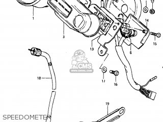 SPEEDOMETER - SP125 1982 (Z) USA (E03)