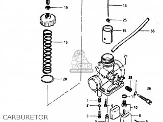 CARBURETOR - SP125 1983 (D) USA (E03)