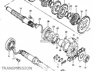 TRANSMISSION - SP125 1983 (D) USA (E03)