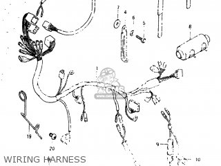 WIRING HARNESS - SP125 1983 (D) USA (E03)