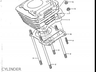 CYLINDER - SP125 1986 (G) USA (E03)