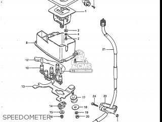 SPEEDOMETER - SP125 1987 (H) USA (E03)