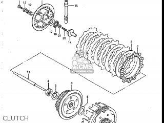CLUTCH - SP125 1988 (J) USA (E03)