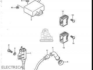 ELECTRICAL - SP125 1988 (J) USA (E03)