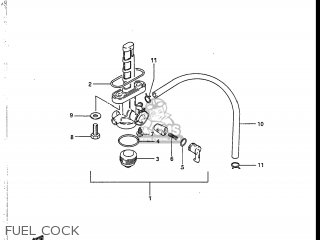 FUEL COCK - SP125 1988 (J) USA (E03)