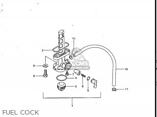 FUEL COCK - SP200 1987 (H) USA (E03)