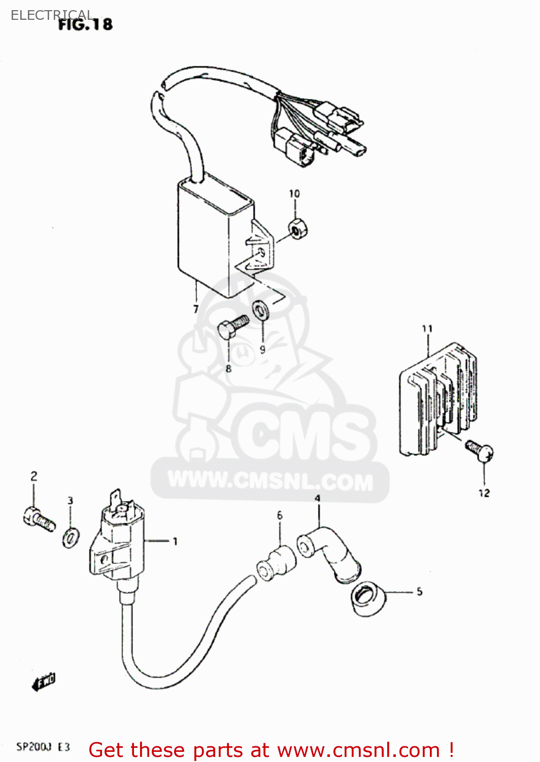 ELECTRICAL SP200 1988 (J) USA (E03)