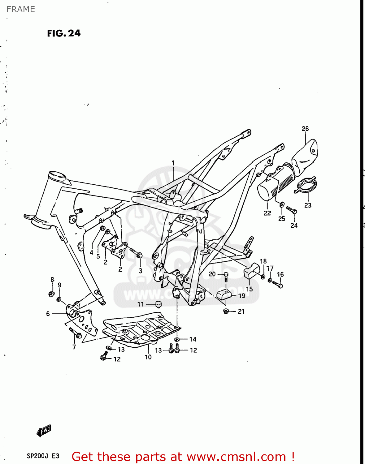 FRAME SP200 1988 (J) USA (E03)