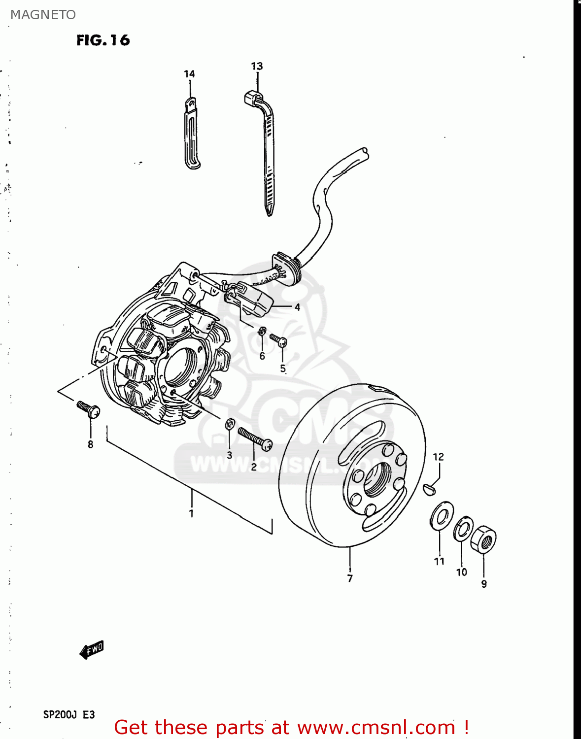 MAGNETO SP200 1988 (J) USA (E03)