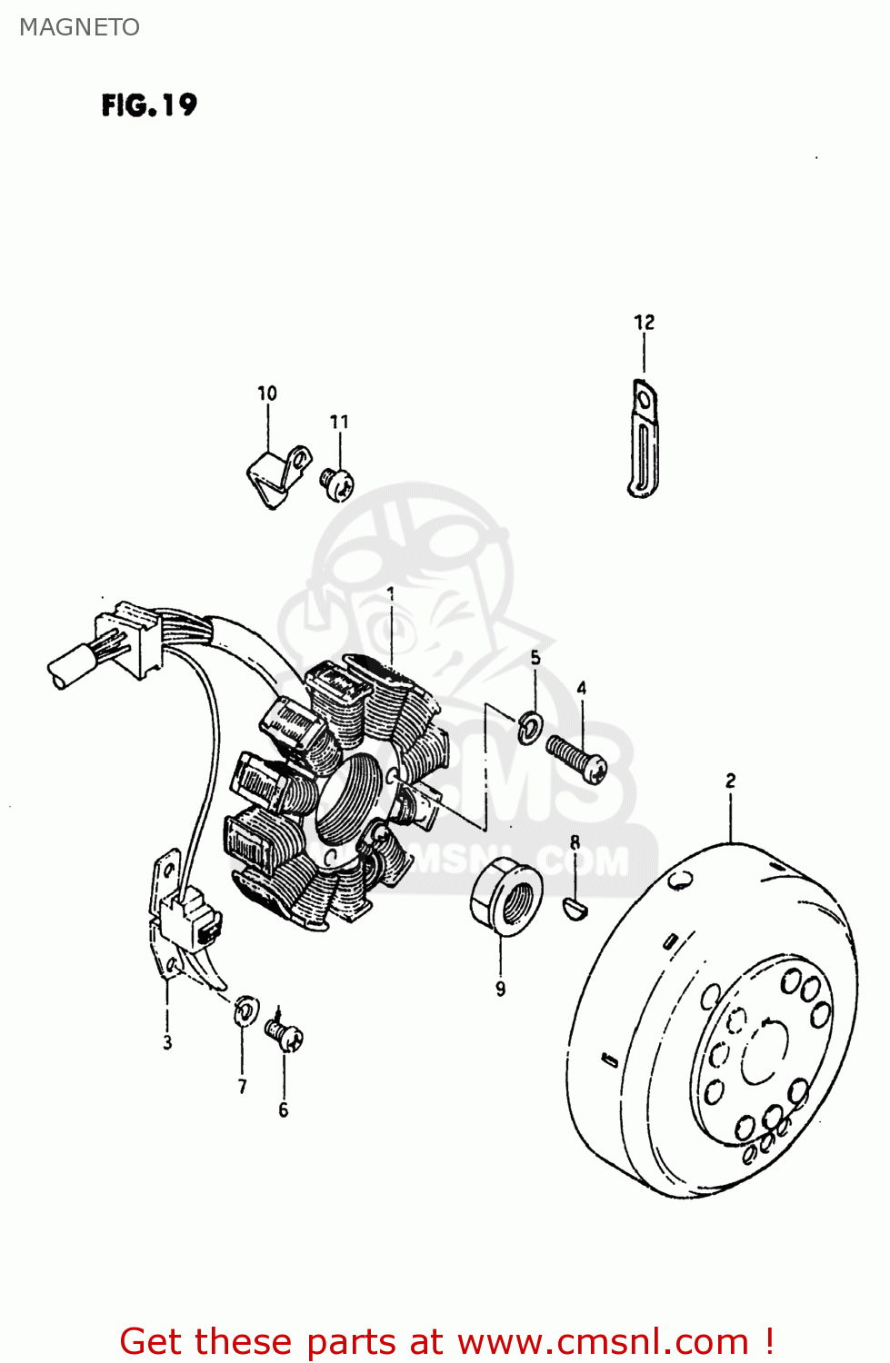 MAGNETO SP250 1982 (Z) USA (E03)