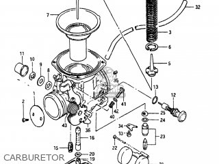 CARBURETOR - SP250 1982 (Z) USA (E03)