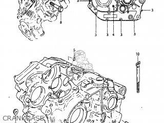 CRANKCASE - SP250 1982 (Z) USA (E03)
