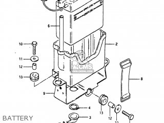 BATTERY - SP250 1983 (D) USA (E03)