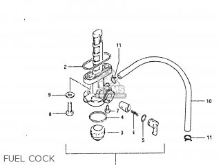 FUEL COCK - SP250 1983 (D) USA (E03)