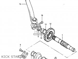KICK STARTER - SP250 1983 (D) USA (E03)