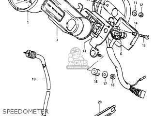 SPEEDOMETER - SP250 1983 (D) USA (E03)