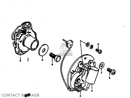 Suzuki SP370 1978 1979 (C) (N) USA (E03) parts lists and schematics