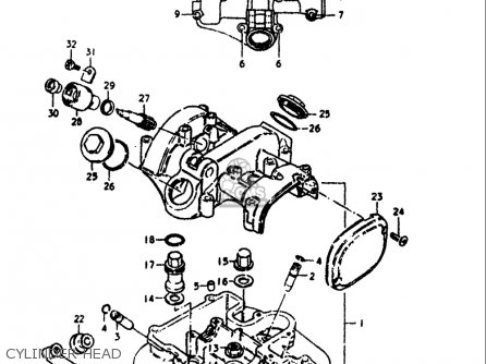 Suzuki SP370 1978 1979 (C) (N) USA (E03) parts lists and schematics