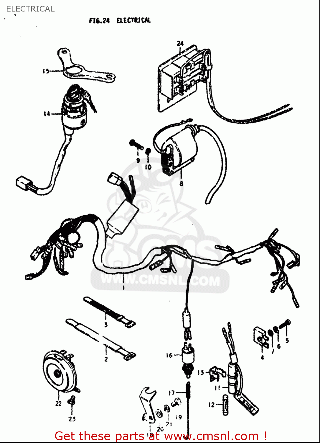 ELECTRICAL SP370 1978 1979 (C) (N) USA (E03)