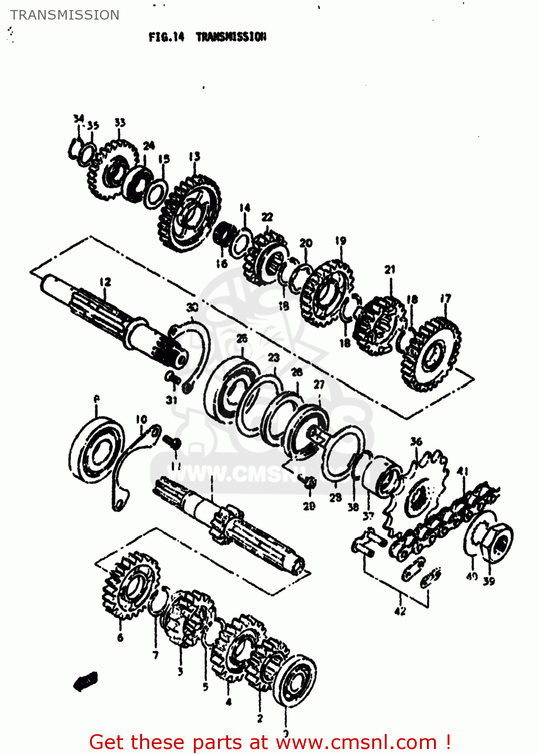 TRANSMISSION SP370 1978 (C) USA (E03)