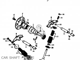CAR SHAFT - VALVE - SP370 1978 (C) USA (E03)