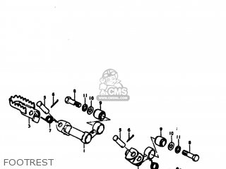 FOOTREST - SP370 1978 (C) USA (E03)