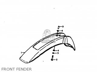FRONT FENDER - SP370 1978 (C) USA (E03)