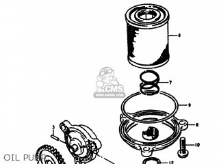 OIL PUMP - SP370 1978 (C) USA (E03)