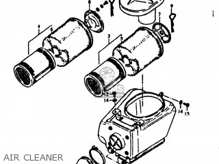 AIR CLEANER - SP370 1979 (N) USA (E03)
