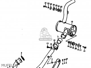MUFFLER - SP370 1979 (N) USA (E03)