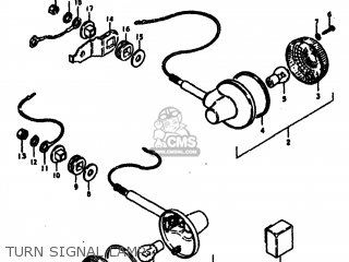 TURN SIGNAL LAMP - SP370 1979 (N) USA (E03)
