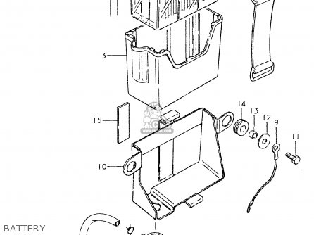 BATTERY - SP400 1980 (T) (01 02 04 E06 E15 E16 E17 E21 E24 E25 E30 E34 E39