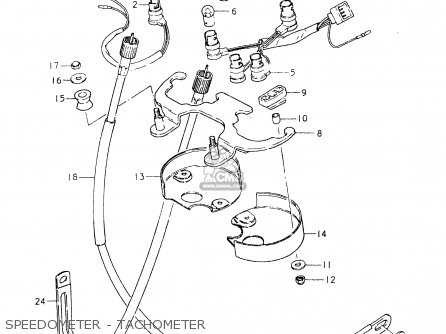 SPEEDOMETER - TACHOMETER - SP400 1980 (T) (01 02 04 E06 E15 E16 E17 E21 E24 E25 E30 E34 E39