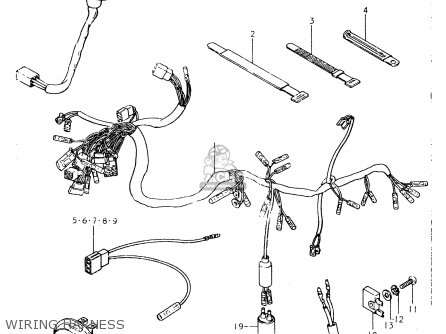 WIRING HARNESS - SP400 1980 (T) (01 02 04 E06 E15 E16 E17 E21 E24 E25 E30 E34 E39