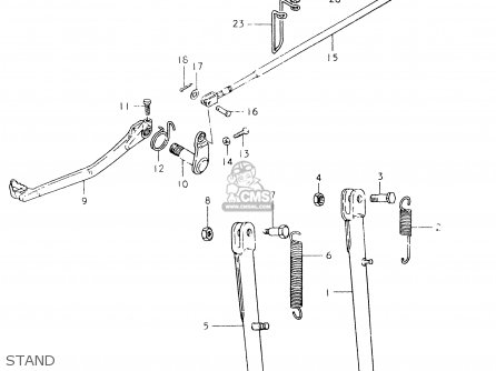 STAND - SP400 1980 (T) (01 02 04 E06 E15 E16 E17 E21 E24 E25 E30 E34 E39