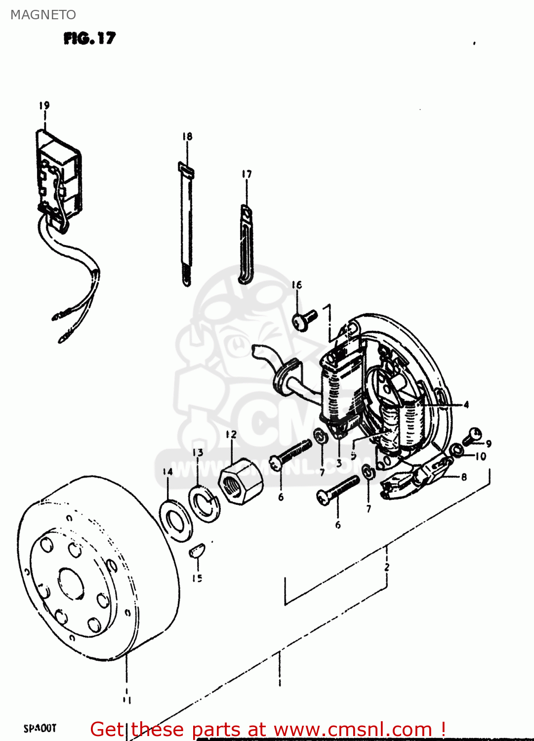 MAGNETO SP400 1980 (T) USA (E03)