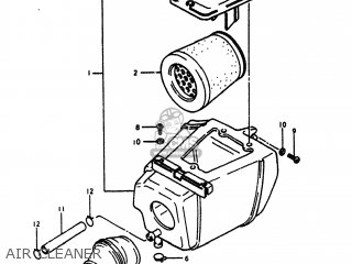 AIR CLEANER - SP400 1980 (T) USA (E03)