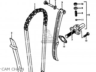 CAM CHAIN - SP400 1980 (T) USA (E03)