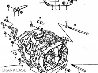 CRANKCASE - SP400 1980 (T) USA (E03)
