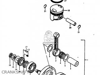 CRANKSHAFT - SP400 1980 (T) USA (E03)