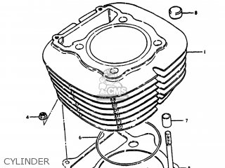 CYLINDER - SP400 1980 (T) USA (E03)