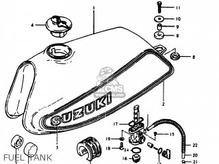 FUEL TANK - SP400 1980 (T) USA (E03)